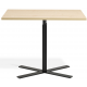 Boost Gas Lift Single Leg Table for Rectangular Tops